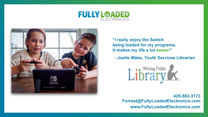 Fully Loaded Electronics In Your Library