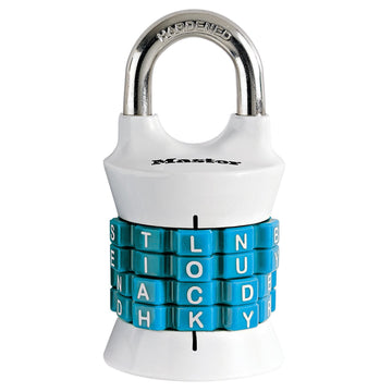 Combination lock for security tethers